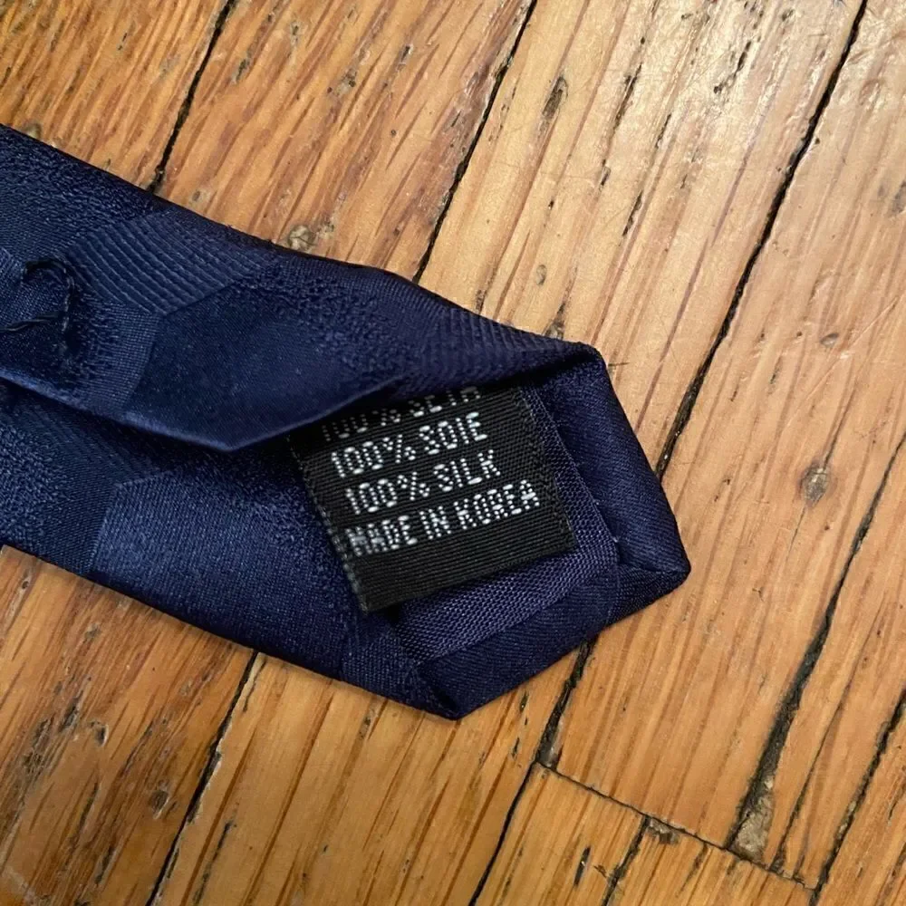 Vintage Mickey & Co. Atlas Design Professor Goofy navy tie
